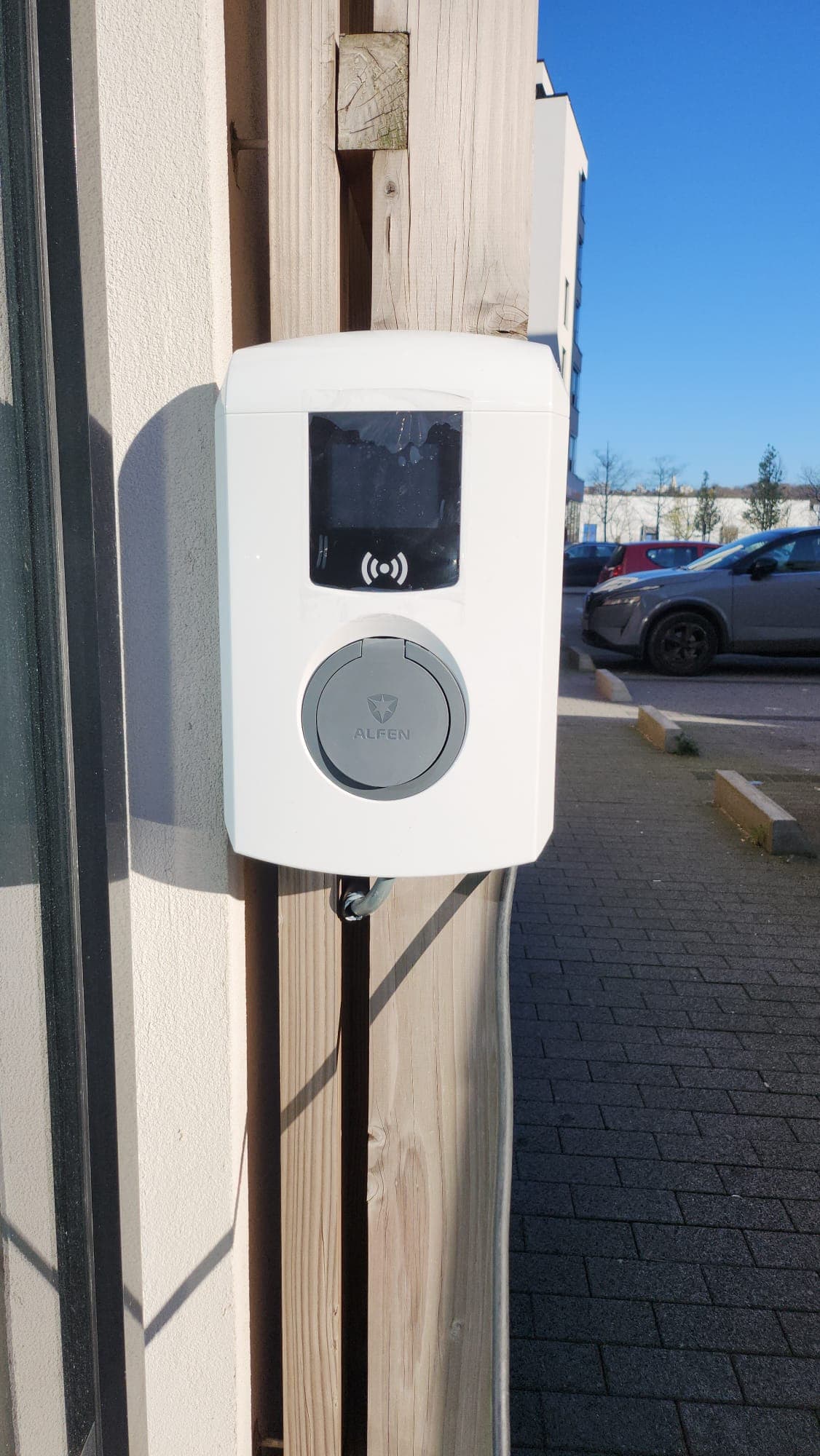 Installation copropriété — 4 bornes